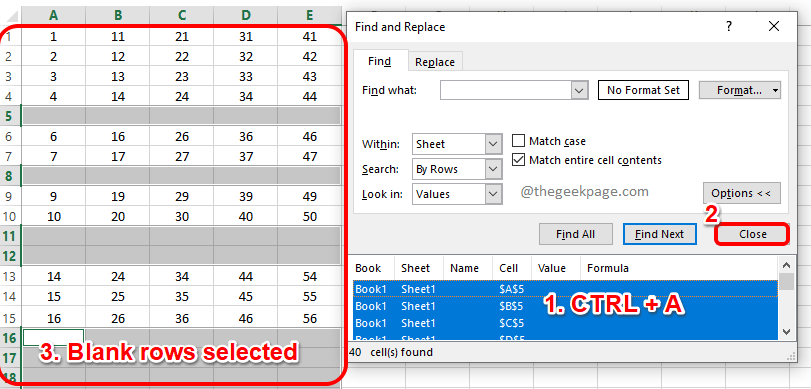 如何在 Microsoft Excel 中删除空白行:快速轻松