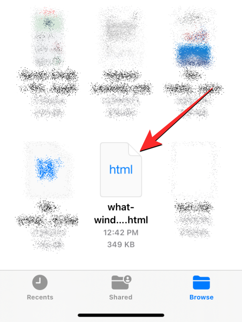 如何在 iPhone 上打开 HTML 文件