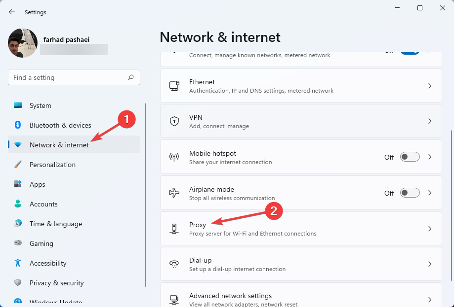 如何修复 Windows 11 代理错误 [快速修复]