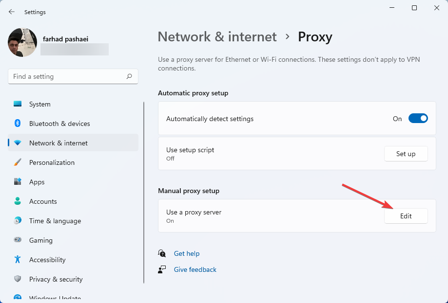 如何修复 Windows 11 代理错误 [快速修复]