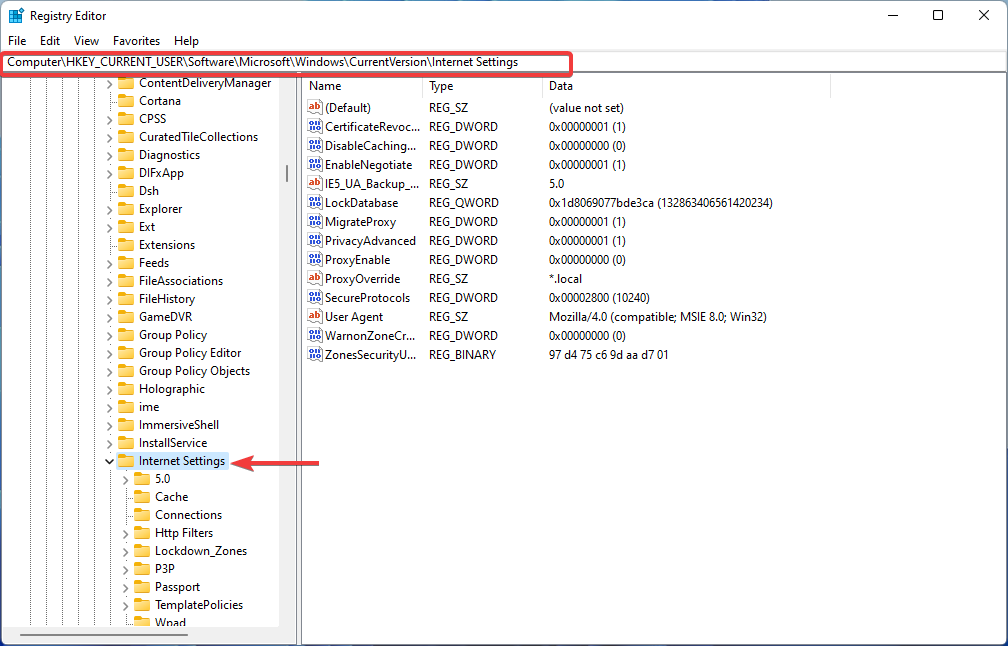 如何修复 Windows 11 代理错误 [快速修复]