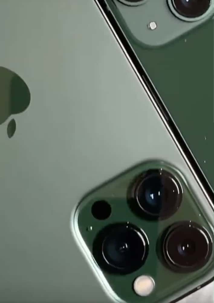 绿色iPhone 13 /13 Pro 实物开箱影片比蓝色更美