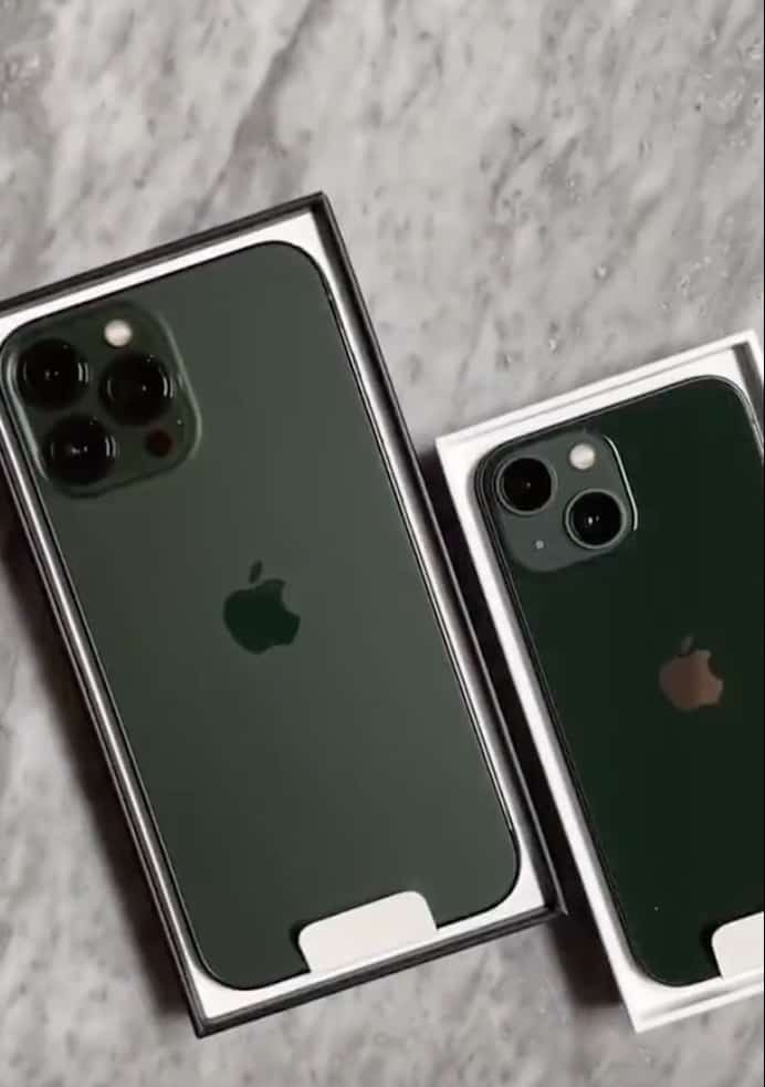 绿色iPhone 13 /13 Pro 实物开箱影片比蓝色更美