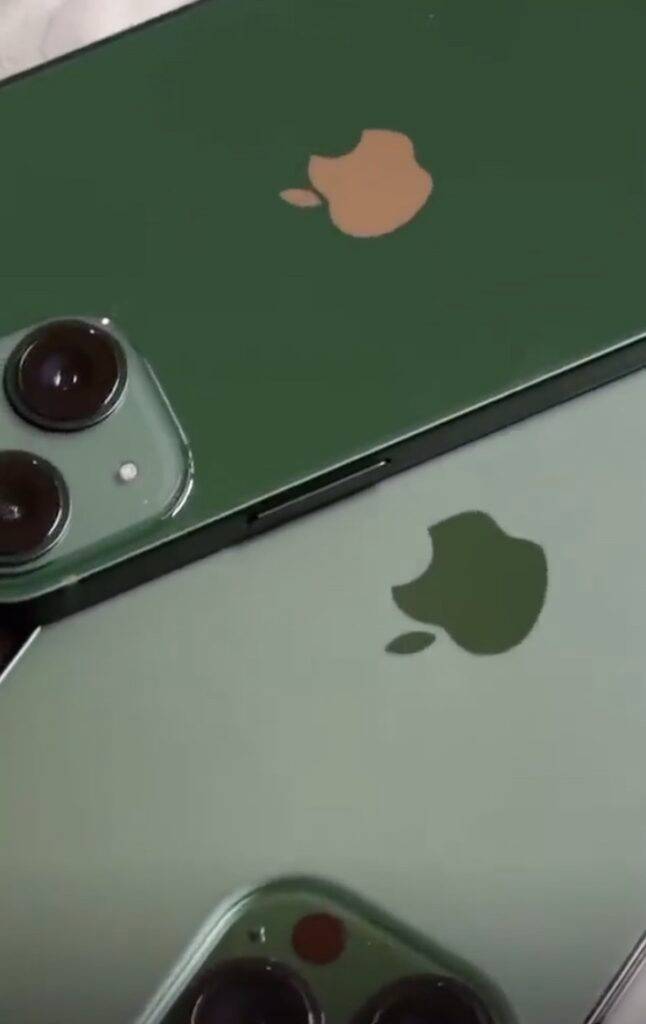 绿色iPhone 13 /13 Pro 实物开箱影片比蓝色更美