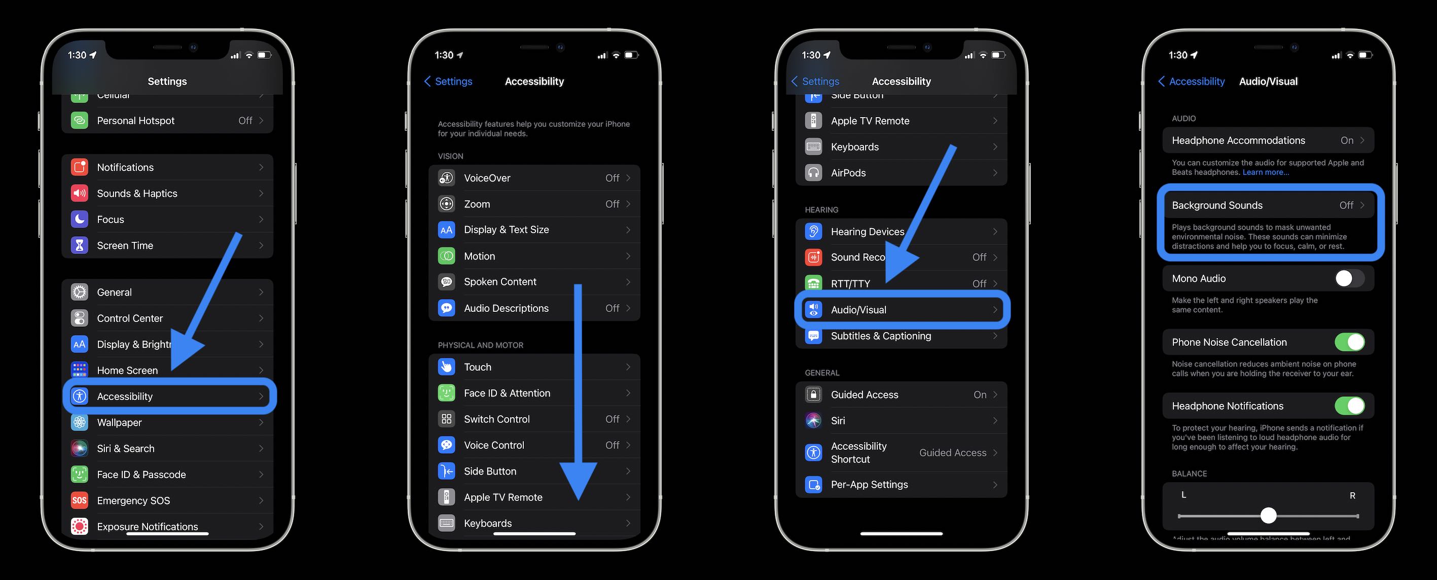 这是背景声音在 iPhone 上的工作方式
