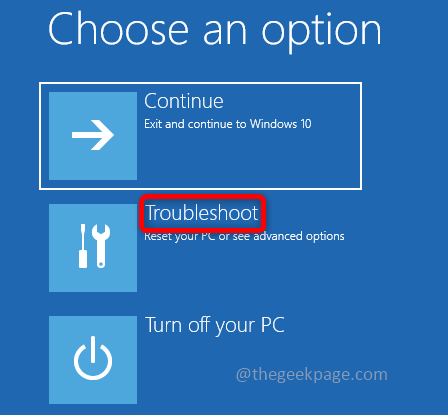 Troubleshoot