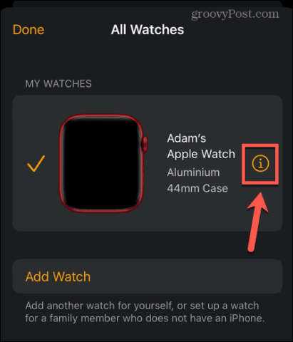 如何断开 Apple Watch 的连接