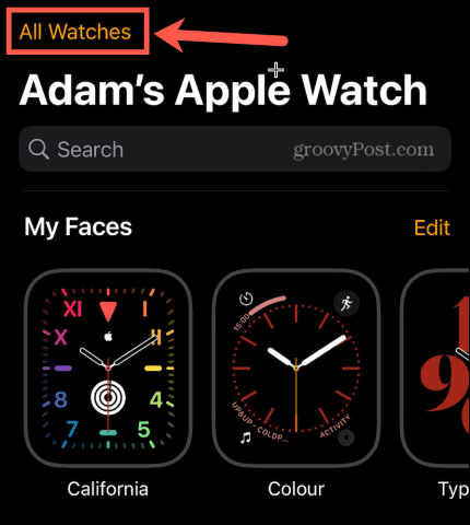 如何断开 Apple Watch 的连接