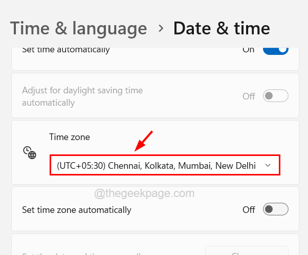 自动调整夏令时显示为灰色 [修复]