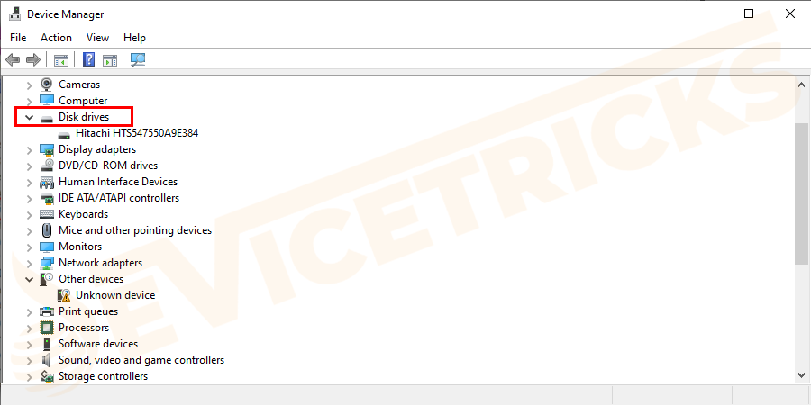 Device-Manager-Disk-Drives