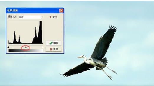 光影魔术手使用色阶的图文方法