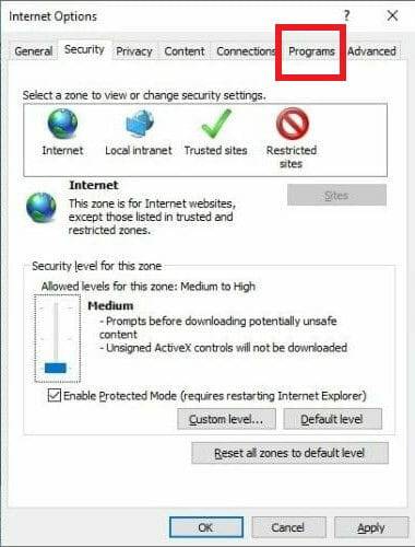 Internet-Options-Programs-tab