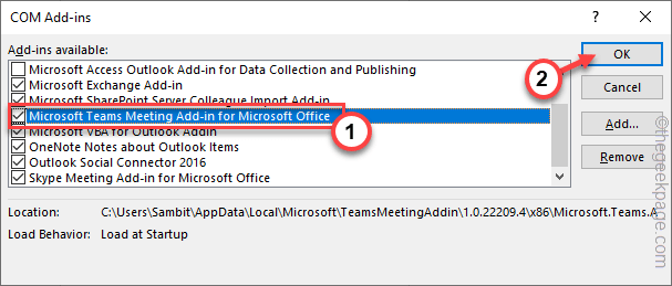 如何修复 Outlook 中缺少的 Microsoft Teams 插件