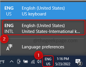 如何在 Windows 10 中使用美国国际键盘