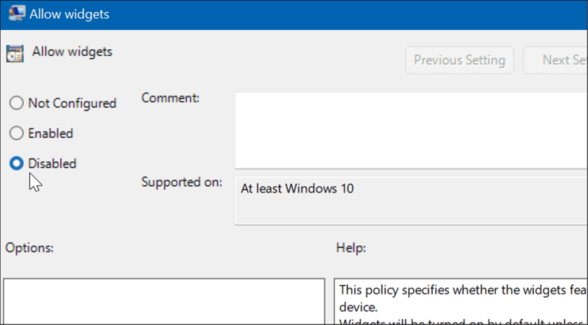 如何在 Windows 11 上删除天气小部件