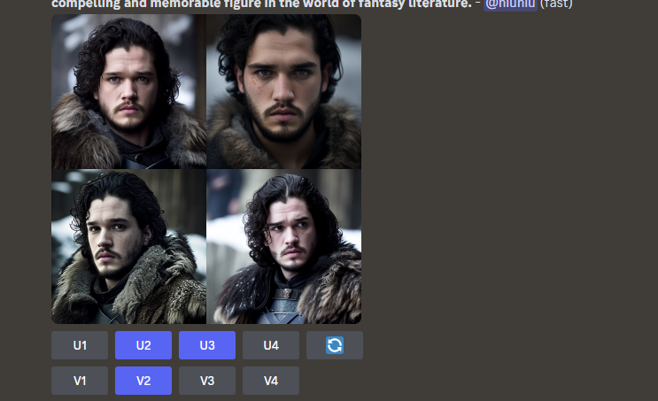 我用ChatGPT + Midjourney 把《权游》的主角都画出来了