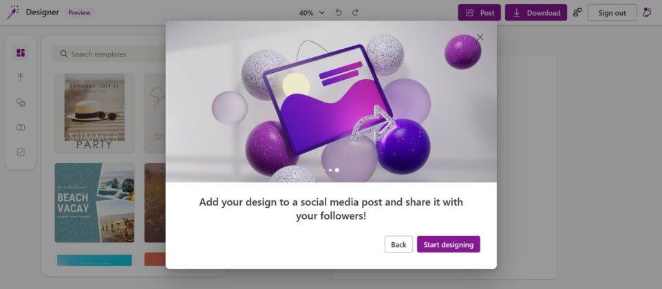 微软意外泄露了一款有趣的 Windows 11 新应用“Designer”