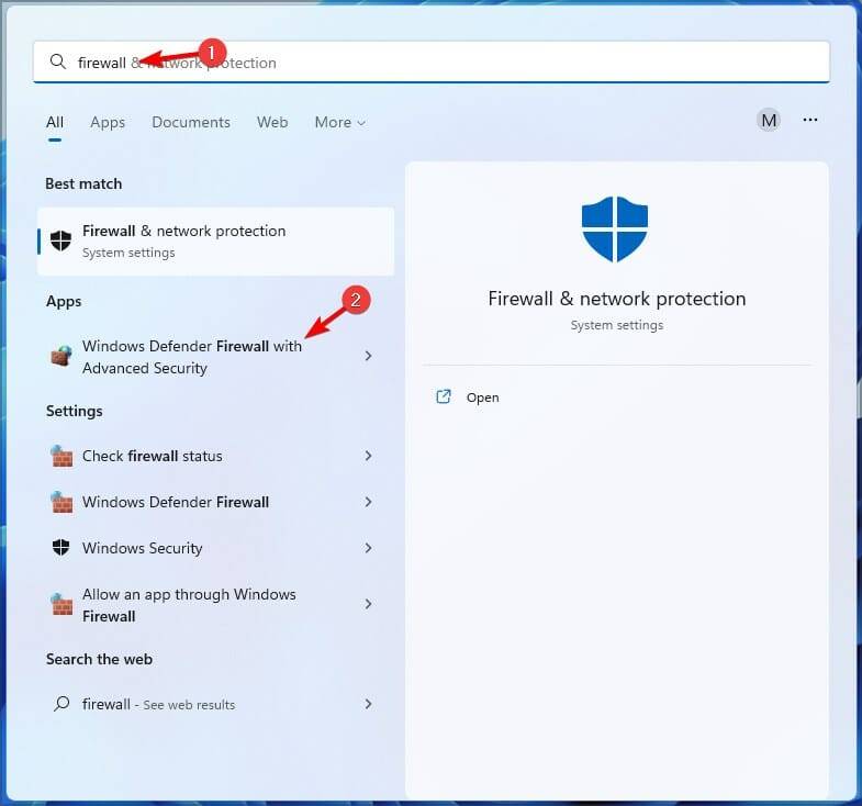 firewall-advanced-search-windows-11