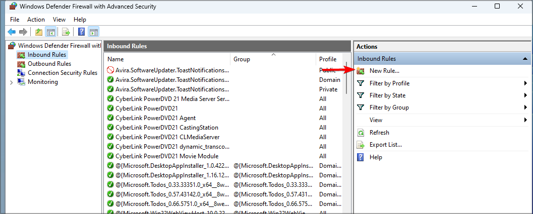 new-rule-firewall-windows-11