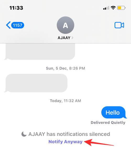 如何在 iPhone 上与所有人分享焦点状态