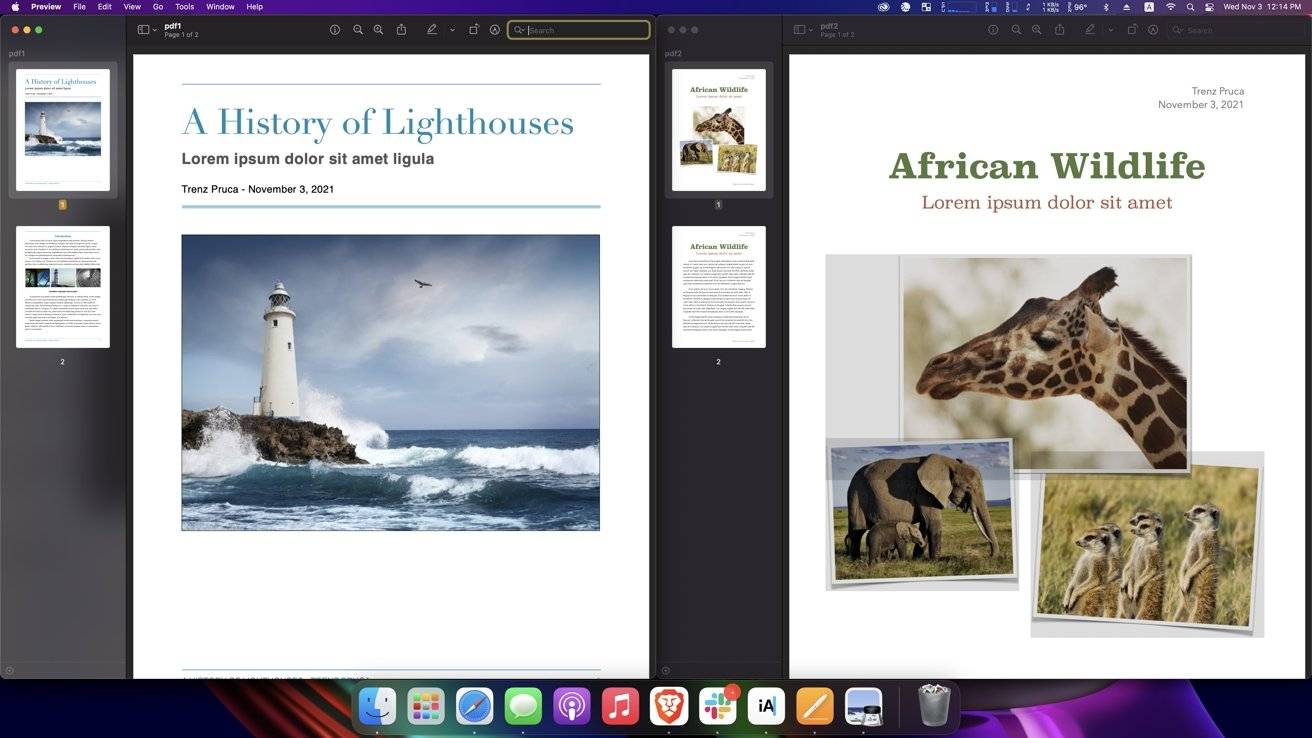 如何在 macOS Monterey 中使用预览合并 PDF