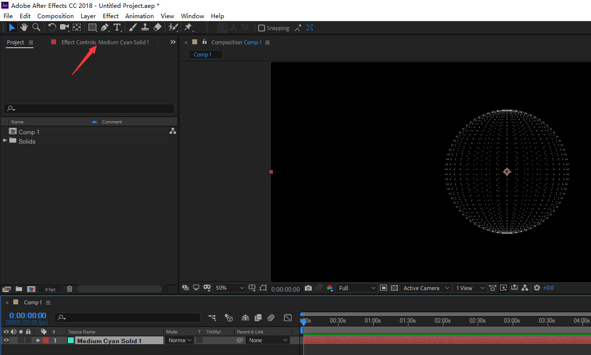 AE如何制作中心射线效果?AE快速制作中心射线效果教程截图