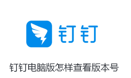 钉钉电脑版怎样查看版本号 钉钉电脑版怎样查看版本号