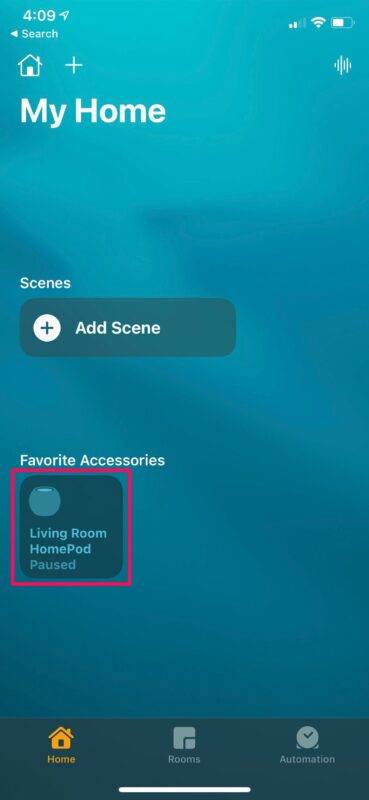 如何关闭 HomePod 自动化