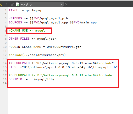 如何手动编译QT的MySQL驱动？