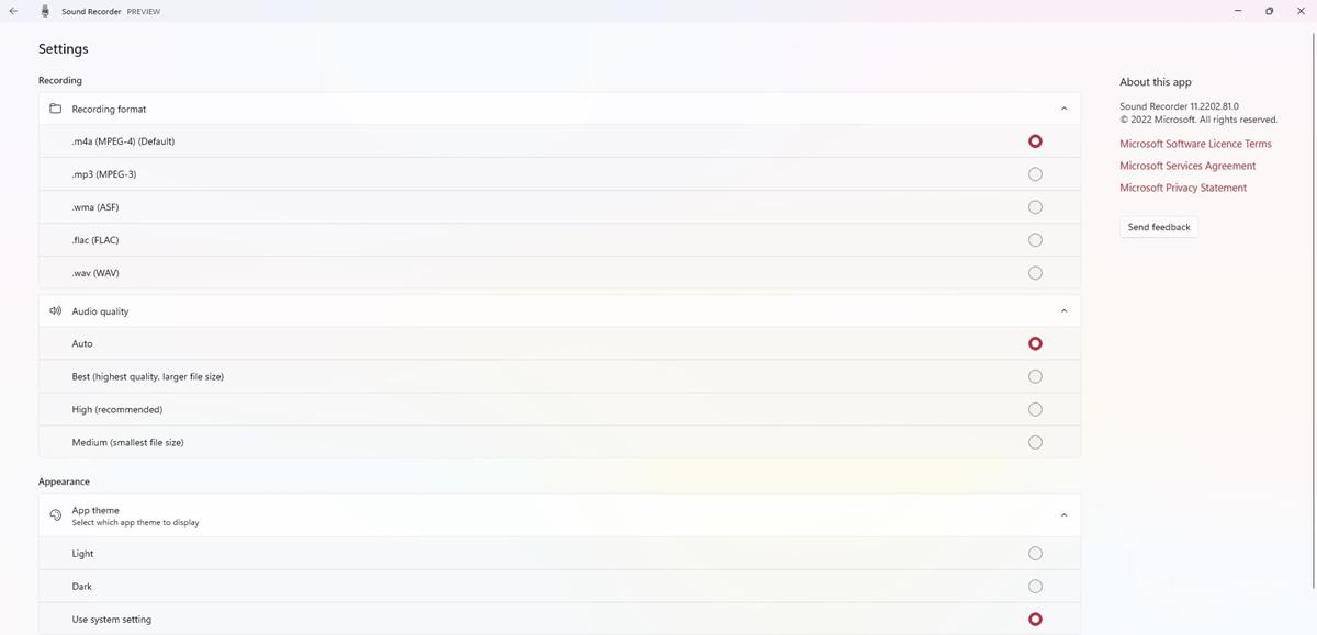 微软为 Windows 11 Insiders 发布新的录音机应用程序