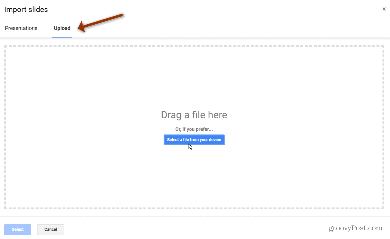 如何将 PowerPoint 转换为 Google 幻灯片