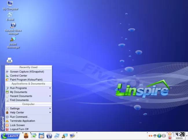 最初称为 Lindows 的 Linux 操作系统随 Linspire 12 Alpha 发布
