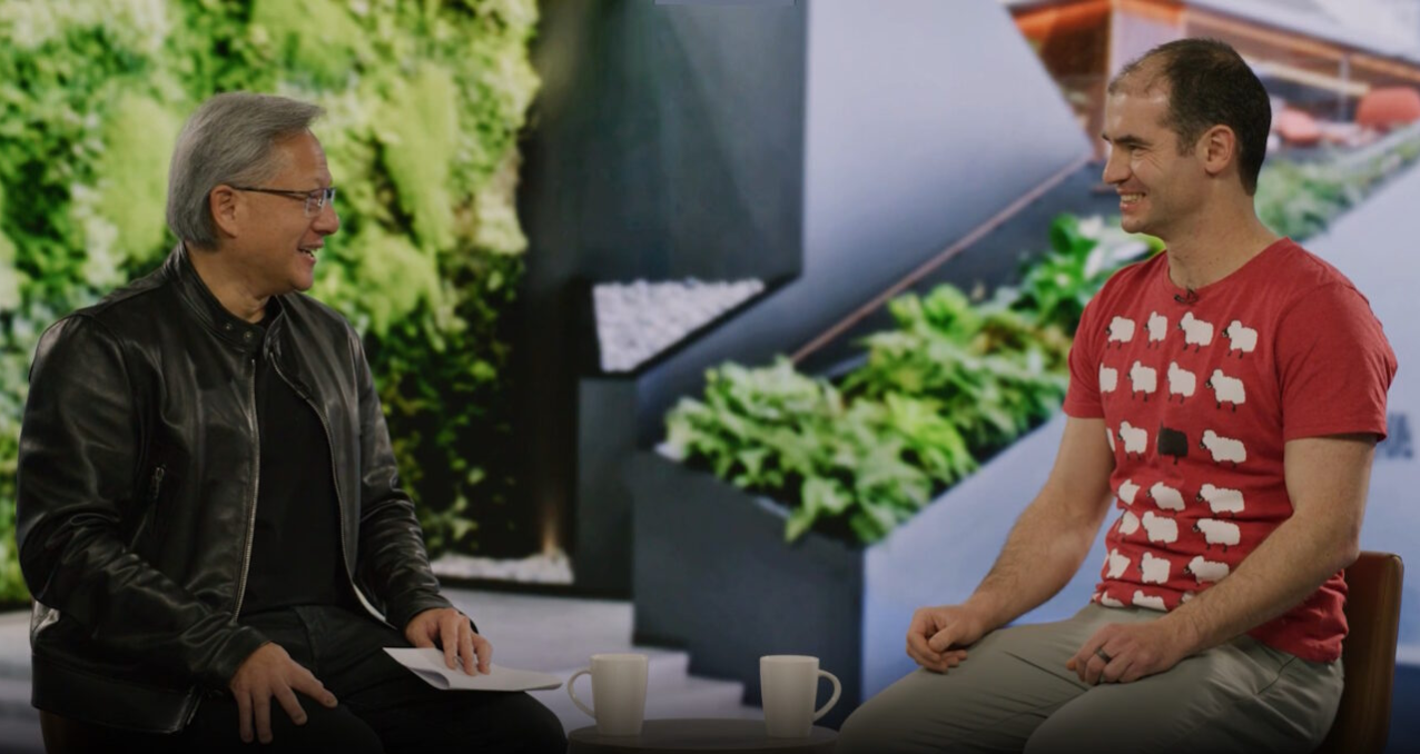 OpenAI 联合创始人接受黄仁勋采访:GPT-4 推理能力还没达到预期