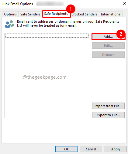 如何在 Outlook 中编辑垃圾邮件选项