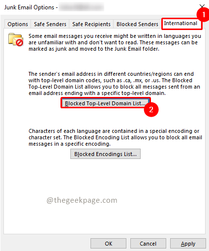 如何在 Outlook 中编辑垃圾邮件选项