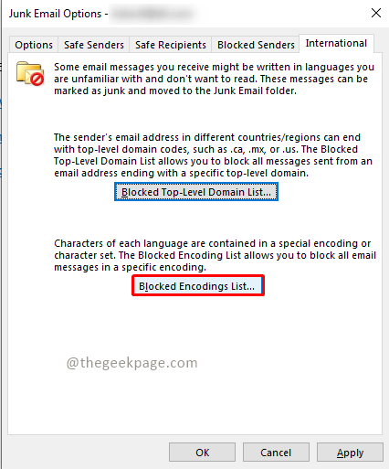 如何在 Outlook 中编辑垃圾邮件选项