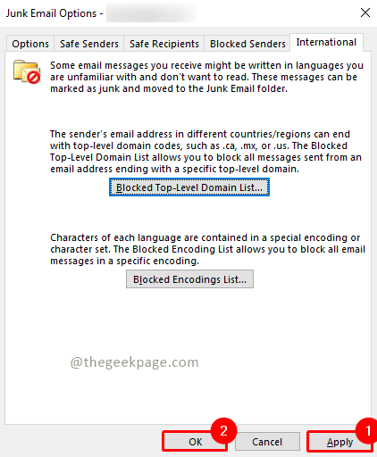 如何在 Outlook 中编辑垃圾邮件选项