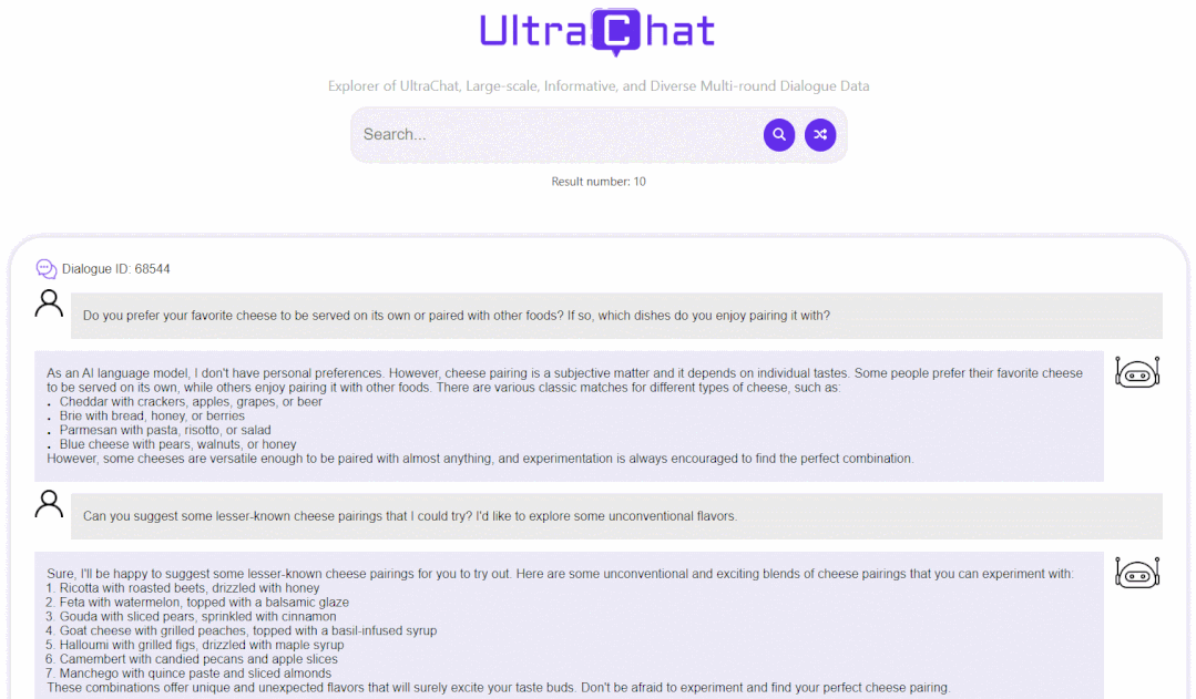 使用多个ChatGPT API实现清华UltraChat多轮对话