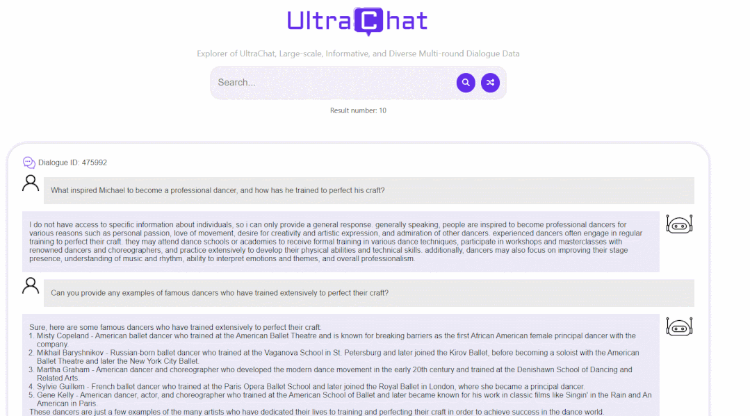 使用多个ChatGPT API实现清华UltraChat多轮对话
