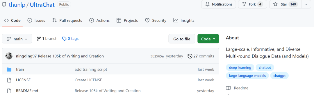 使用多个ChatGPT API实现清华UltraChat多轮对话