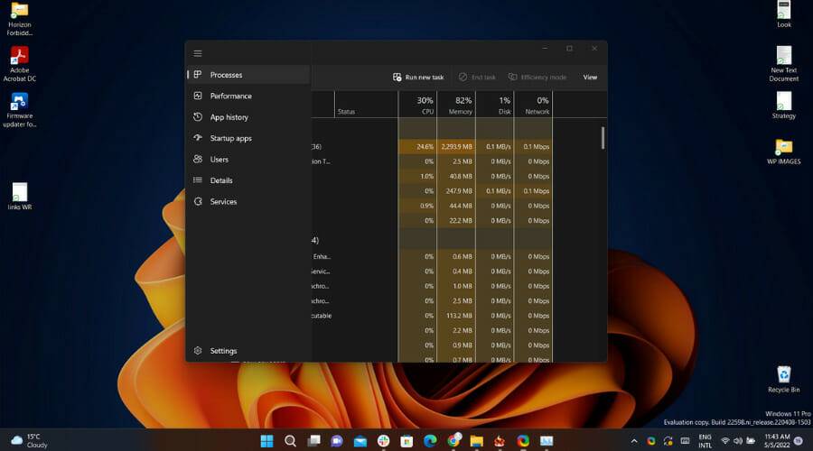 Windows 11 22H2 也将有一个改进的任务管理器
