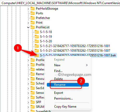 Windows 11 / 10 修复中无法加载用户配置文件错误