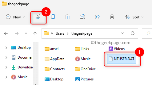 Windows 11 / 10 修复中无法加载用户配置文件错误