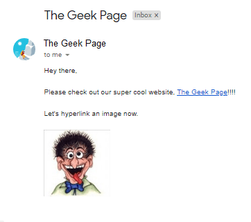 如何在 Gmail 中添加文本和图像的超链接