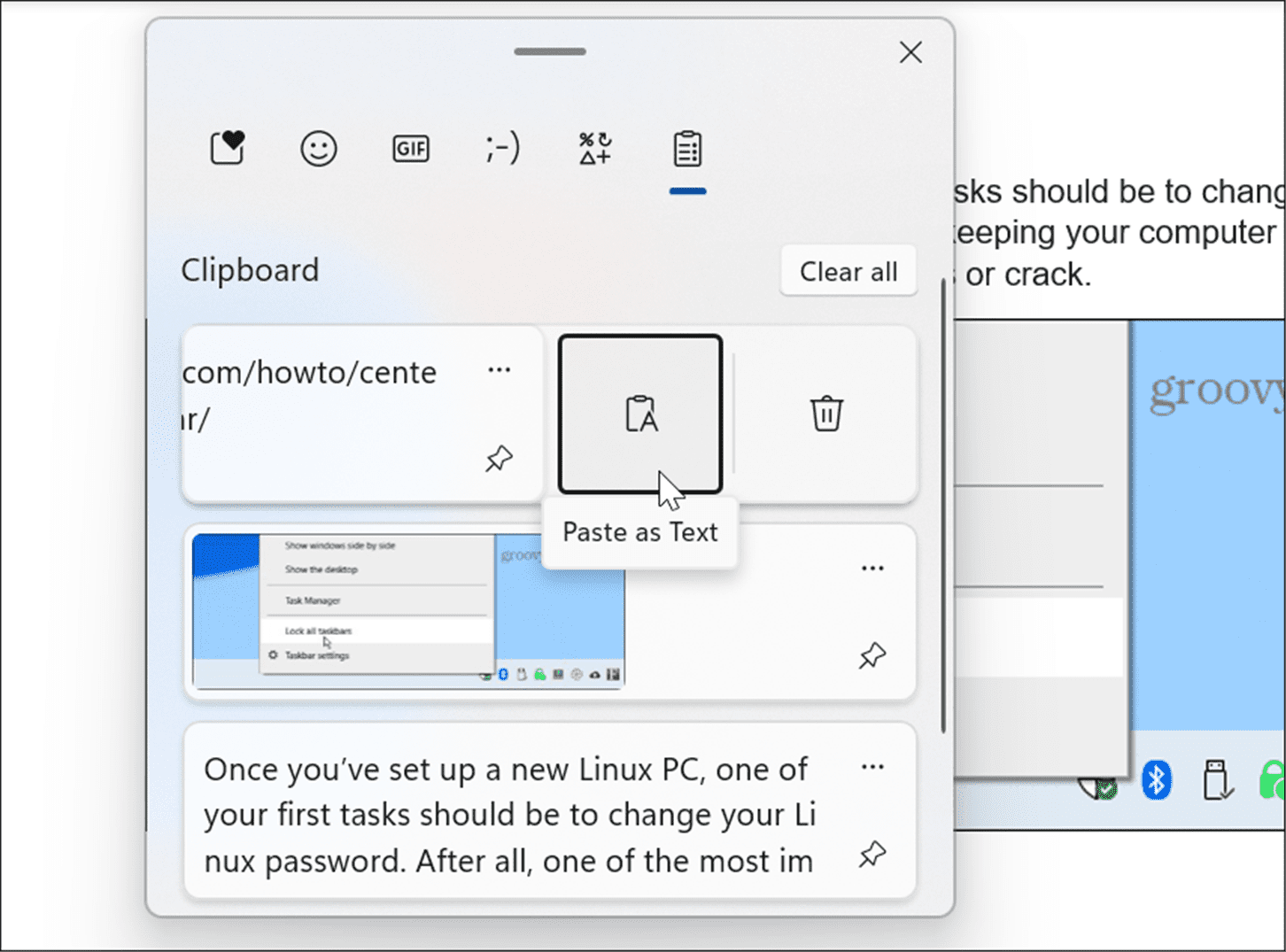 如何在 Windows 11 上使用剪贴板历史记录