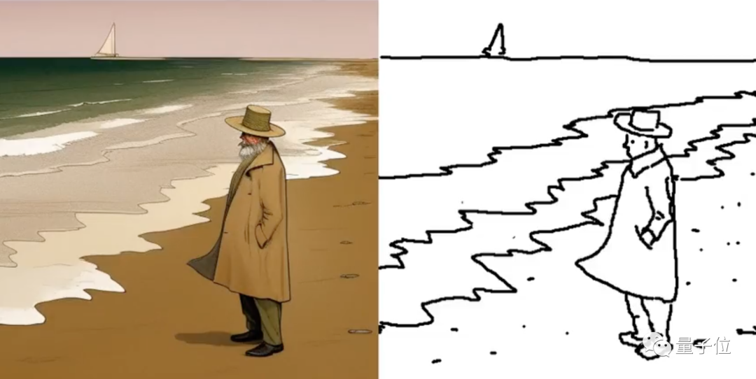 你画一笔AI画整张图！AI实时作画方式被打开，颜色细节自动补全，一个脚本即可实现