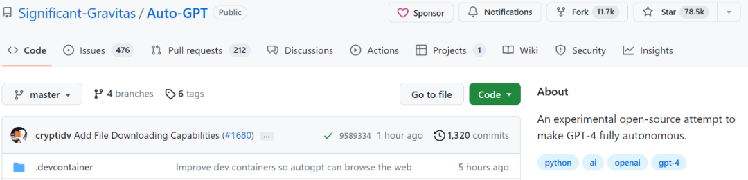 AutoGPT星标超PyTorch，但需注意其局限性：Star量近8万