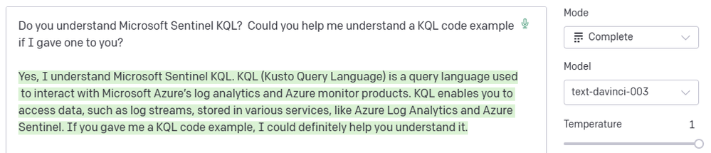 OpenAI 和 Microsoft Sentinel 第 2 部分：解释分析规则