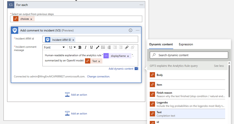 OpenAI 和 Microsoft Sentinel 第 2 部分：解释分析规则