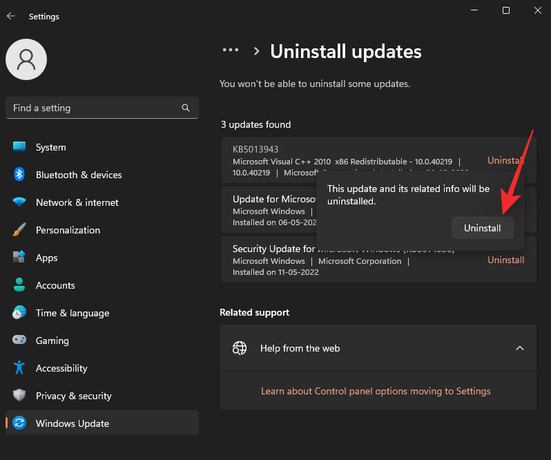 如何修复 Windows 11 上的 0xc0000135 错误（解决 KB5013943 更新问题）